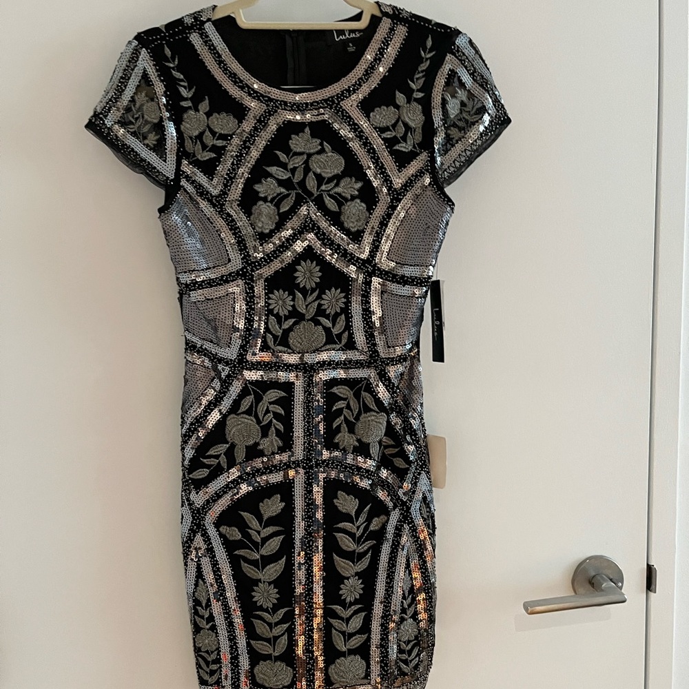 Lulu’s sequin mini dress NWT